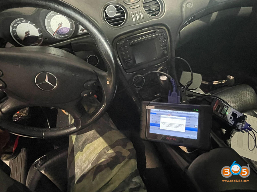Autel Im508 SL 55 AMG R230 W230 Add Key 2