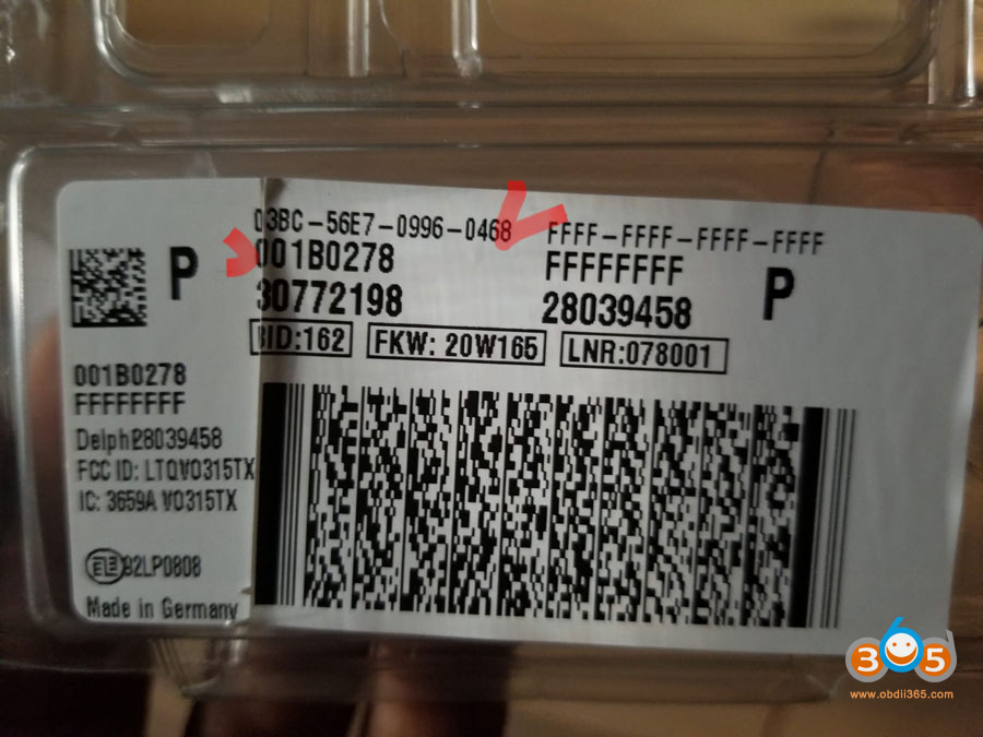 Autel Im608 2005 Volvo Add Key 7