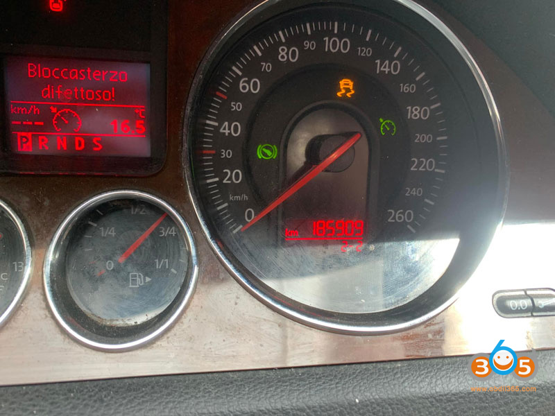 Autel Im608 Passat B6 2007 All Keys Lost 11