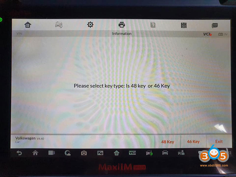 Autel Im608 Passat B6 2007 All Keys Lost 8