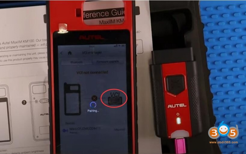 
			How to Set up Autel KM100 and Pair VCI200?		