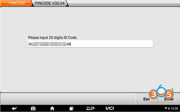 Obdstar Nissan Pin Code 9