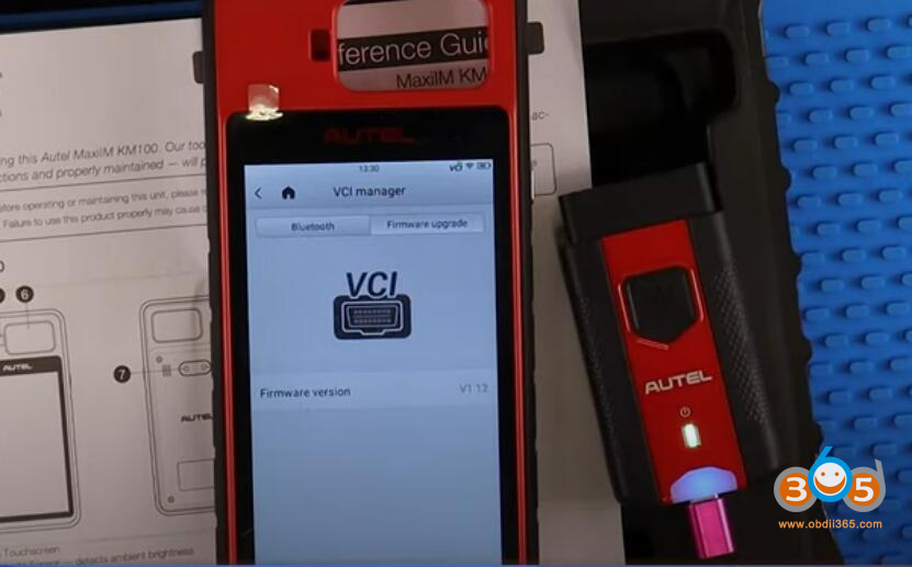 Set Up Autel Km100 12