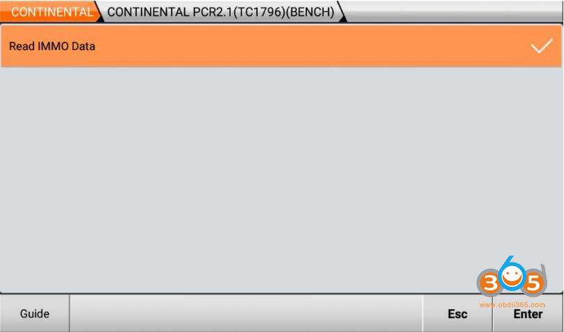 Obdstar P003 Read Pcr 2.1 Immo Data 10
