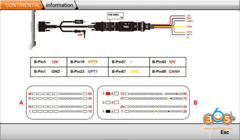 Obdstar P003 Read Pcr 2.1 Immo Data 8