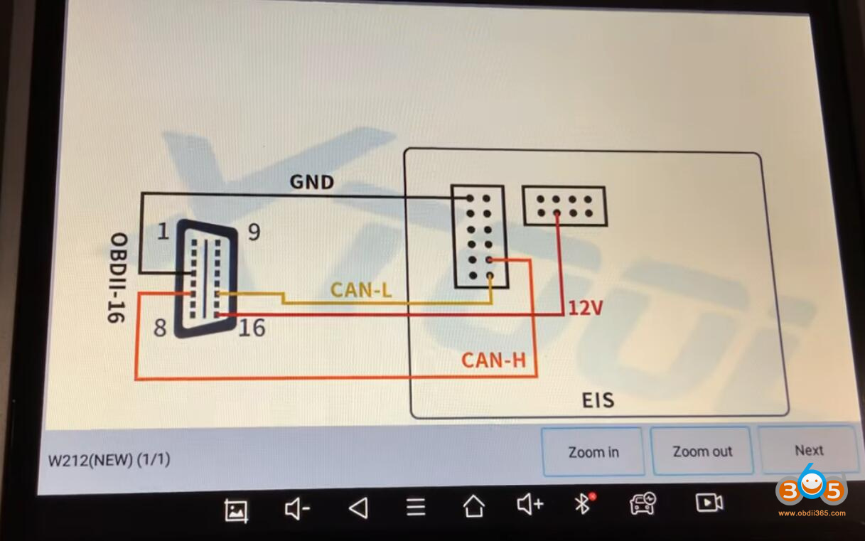 Xtool X100 Pad3 W212 All Keys Lost 10