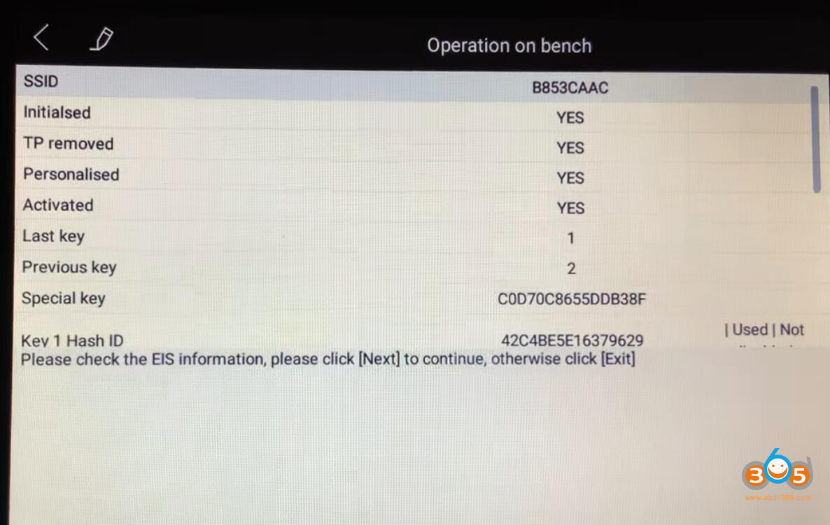 Xtool X100 Pad3 W212 All Keys Lost 12