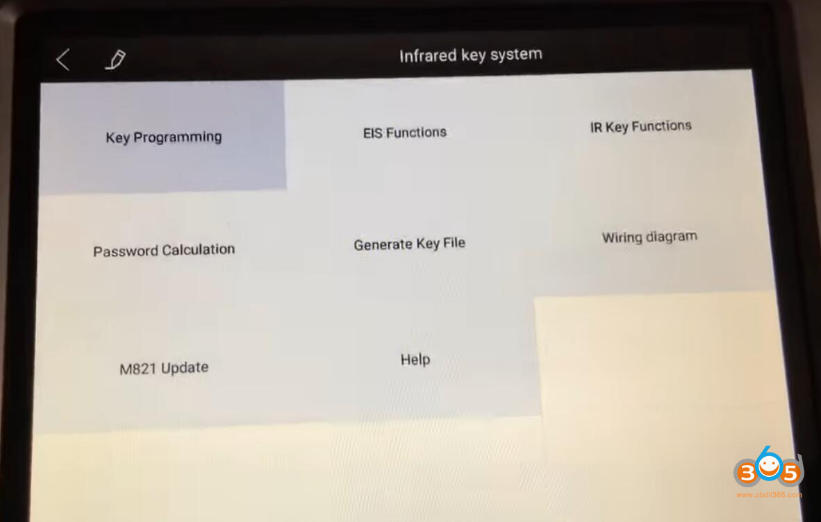 Xtool X100 Pad3 W212 All Keys Lost 4