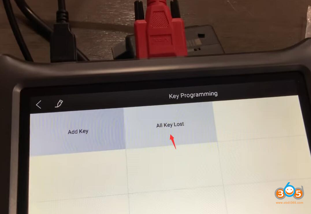 Xtool X100 Pad3 W212 All Keys Lost 5