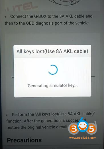 Autel Km100 Toyota Fortuner 8a Akl 13
