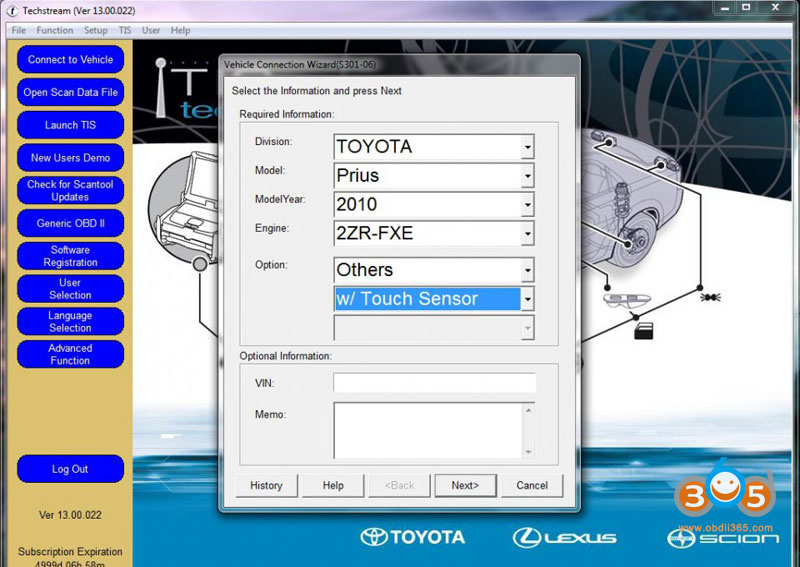 Mini Vci Add Toyota Prius Key 02
