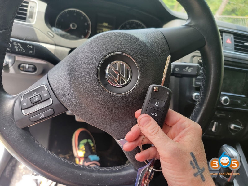 
			2014 VW Jetta Kessy All Keys Lost with Autel IM608		