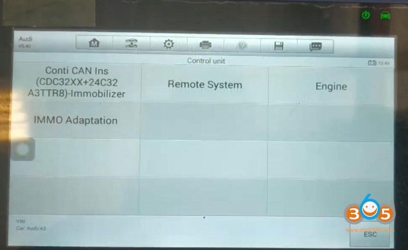 
			Audi A3 2004-2013 All Keys Lost with Autel IM508/IM608 & APB112 OBD		