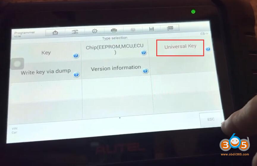 Autel Im508 Program Ikey Smart Key 2