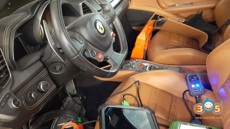 
			OBDSTAR Program 2015 Ferrari 458 All Keys Lost Success		