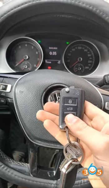 
			OBDSTAR X300 DP Plus Add Key VW Golf 7 KeylessGo		