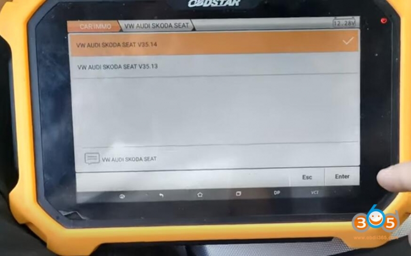 
			OBDSTAR X300 DP Plus Adds Audi Q5 2012 5th Immo Key		