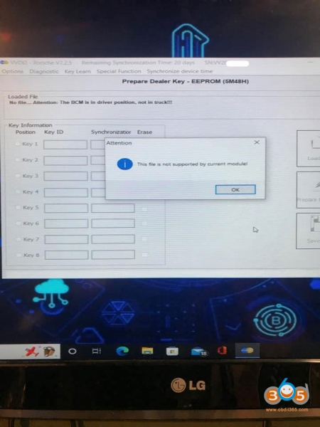 
			Porsche Boxster 2001 All Keys Lost with VVDI2 or AVDI?		