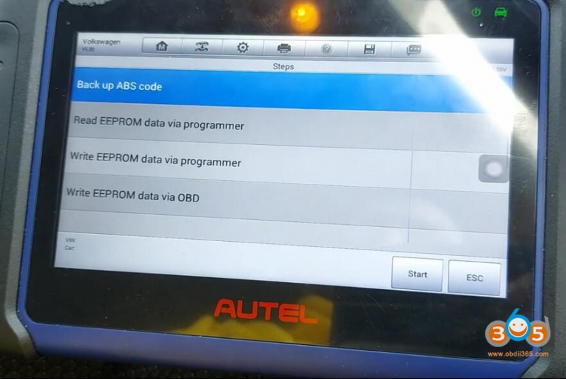 
			Autel IM508 VW Gold VDO 2009- All Keys Lost in Service Mode		