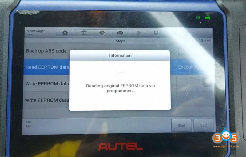 
			Autel IM508 VW Gold VDO 2009- All Keys Lost in Service Mode		