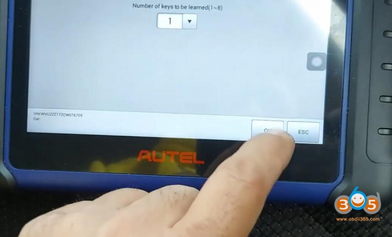 
			Autel IM508 VW Gold VDO 2009- All Keys Lost in Service Mode		