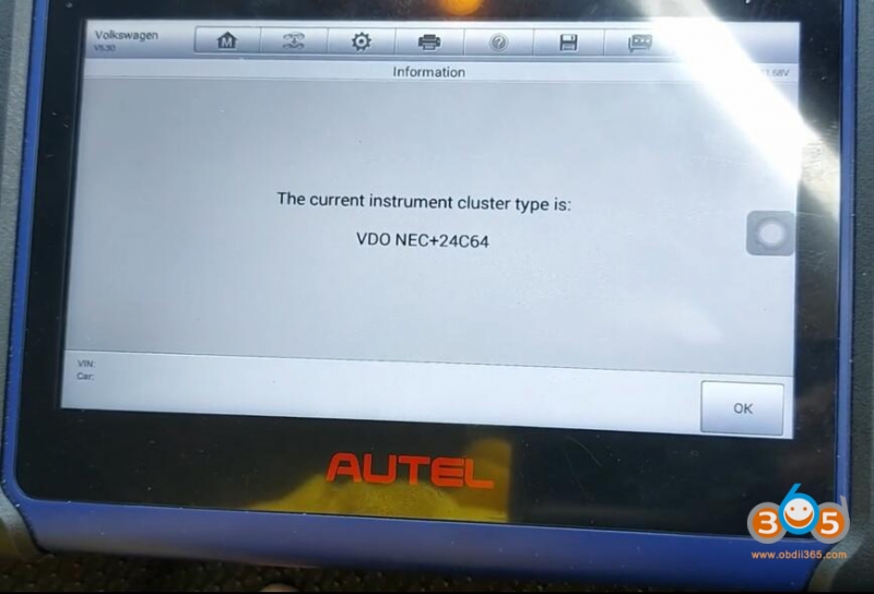 
			Autel IM508 VW Gold VDO 2009- All Keys Lost in Service Mode		