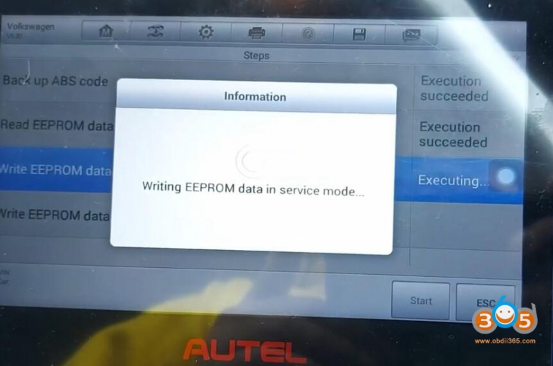 
			Autel IM508 VW Gold VDO 2009- All Keys Lost in Service Mode		