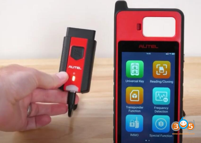 Register And Update Autel Km100 10