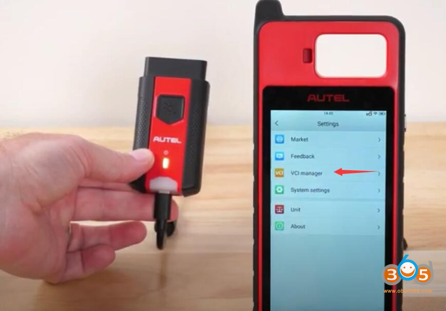 Register And Update Autel Km100 11