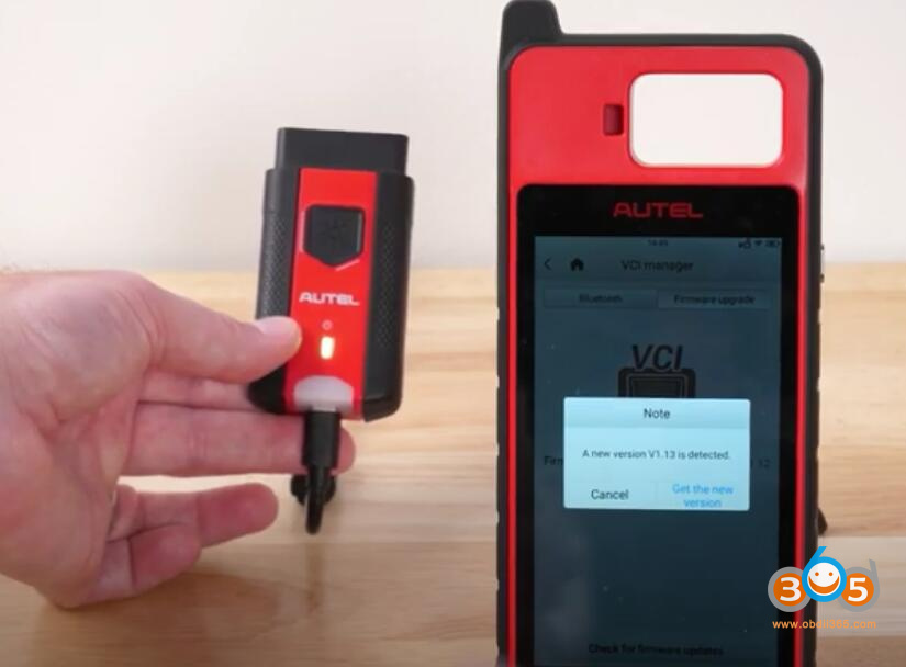 Register And Update Autel Km100 14