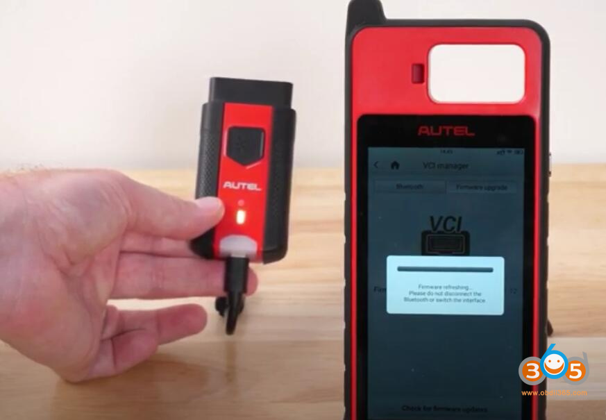 Register And Update Autel Km100 15