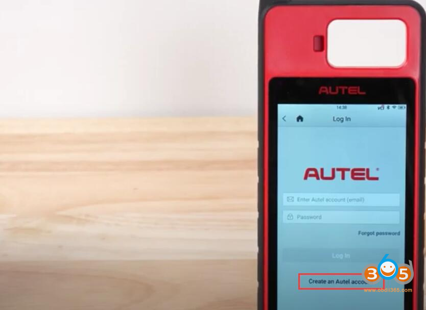 Register And Update Autel Km100 7