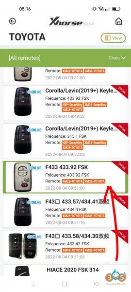 
			Will Autel IM508/IM608 Program Xhorse XM38 Smart Key?		