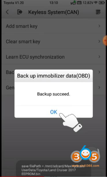 Autel Km100 Toyota Land Cruiser Smart Key Chip 4D (all Keys Lost) 10