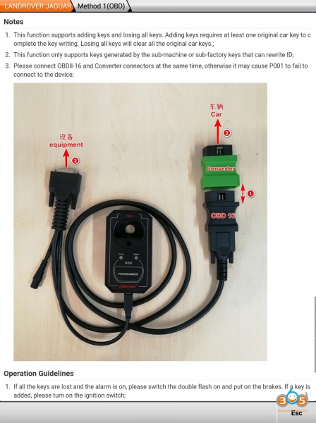 
			Program JLR 2015-2018 Smart Key with OBDSTAR X300 DP Plus		