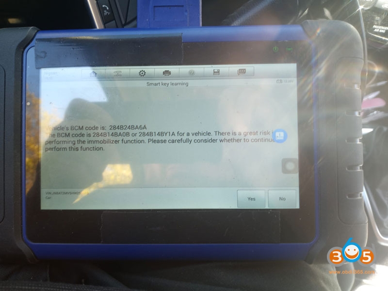 
			Autel IM508 Nissan Rogue 2017 Car Not Start?		