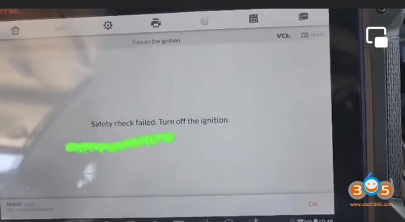
			Autel IM608 Honda Civic 2022 “Safety Check Failed”?		