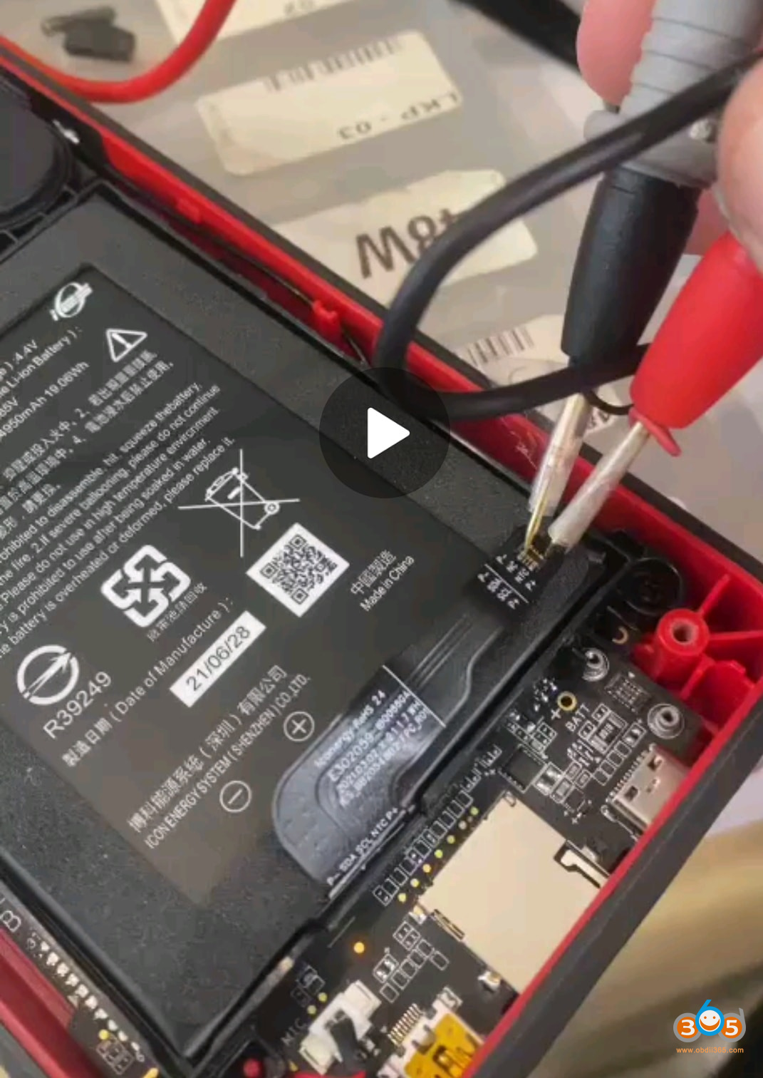 Autel Km100 Cannot Charge Battery 1
