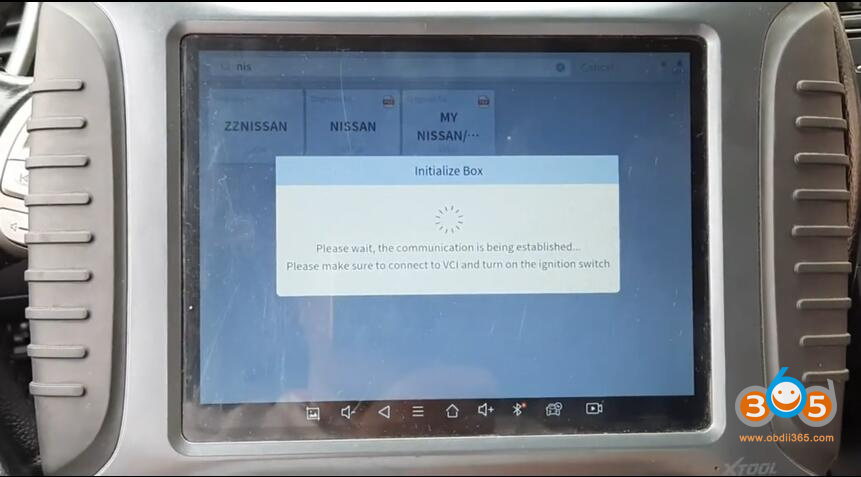 Xtool X100 Pad3 Nissan Qashqai 2017 Add Key 2