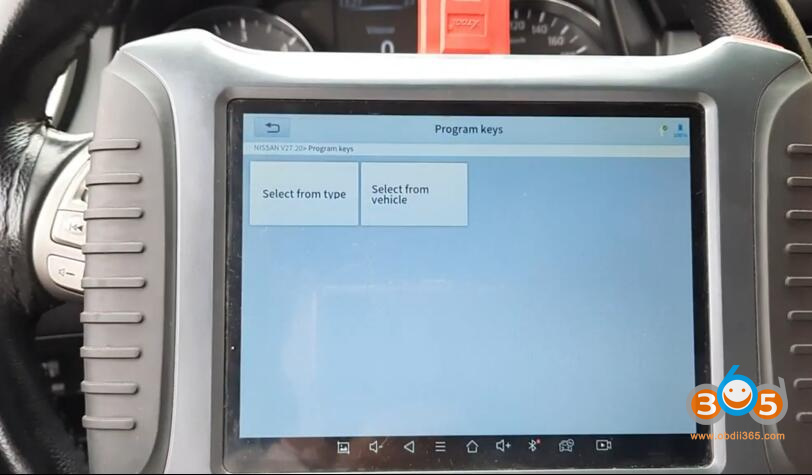 Xtool X100 Pad3 Nissan Qashqai 2017 Add Key 4