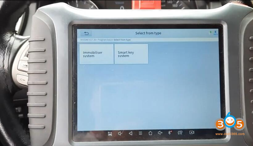 Xtool X100 Pad3 Nissan Qashqai 2017 Add Key 5