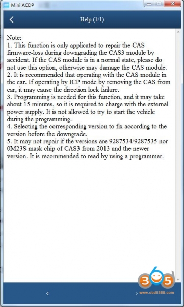 
			Yanhua Mini ACDP Repair Dead BMW CAS3+ ISTAP?		