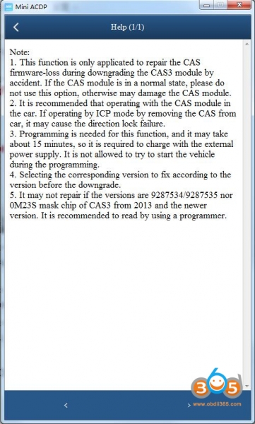 
			Yanhua Mini ACDP Repair Dead BMW CAS3+ ISTAP?		