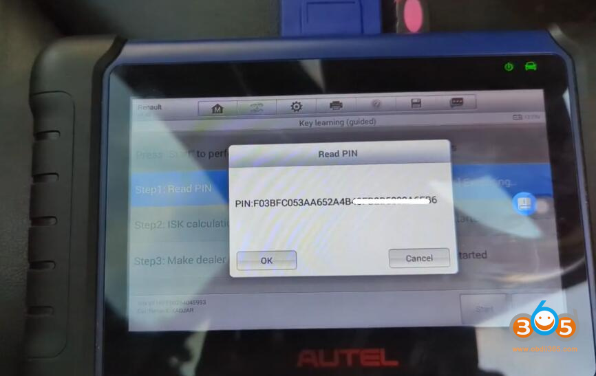Autel Im508 Renault Kadjar 2019 Akl 3
