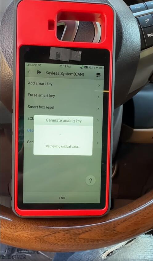 Autel Km100 2017 Lexus Es350 Akl 10
