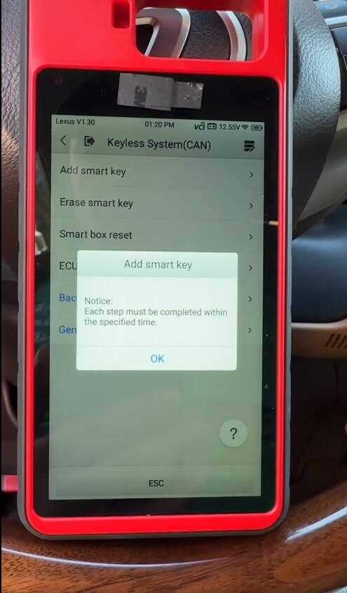 Autel Km100 2017 Lexus Es350 Akl 13