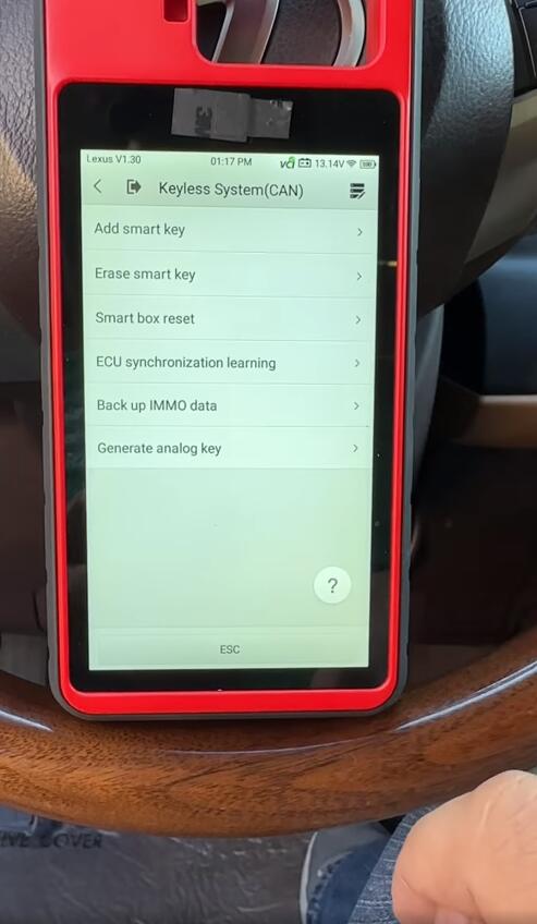 Autel Km100 2017 Lexus Es350 Akl 5