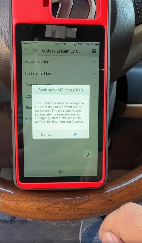 Autel Km100 2017 Lexus Es350 Akl 6