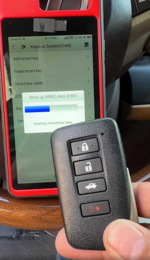 Autel Km100 2017 Lexus Es350 Akl 7