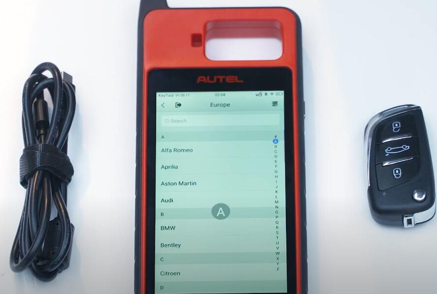 Autel Km100 Immo Data Processing 3